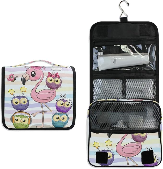 senya Hanging Travel Toiletry Bag Kit Makeup Case Cosmetics Organizer for Men Women