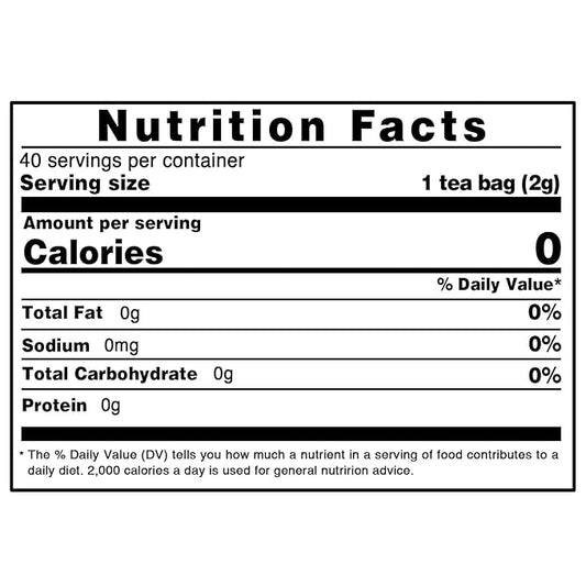 TEARELAE - Marshmallow Root Tea Bags - 2g x 40 Count - Premium Natural Cut & Sifted Althaea Officinalis - Non-GMO - Caffeine-free - Support Digestion & Respiratory