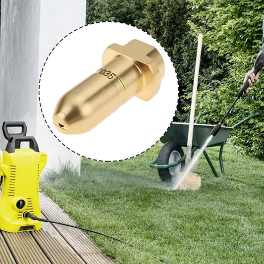 2Pcs Brass Nozzle Tip Spray Wand Washer Accessory Replacement Compatible with Karcher K1-K9