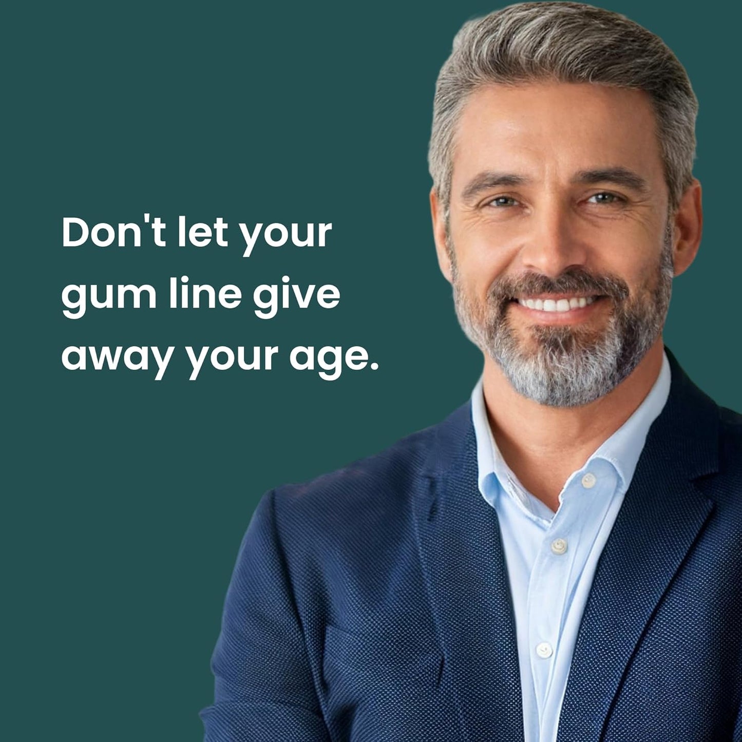 Smile Toothpaste - Gum Health, Natural Whitening, Smooth Feel - Flouride-Free, Peroxide-Free, BPC-157 Peptide