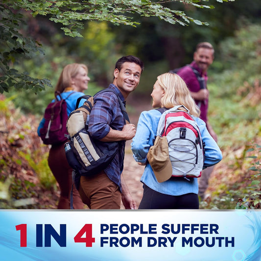 biotène Oral Rinse Mouthwash for Dry Mouth, Breath Freshener and Dry Mouth Treatment, Fresh Mint, 16 fl oz