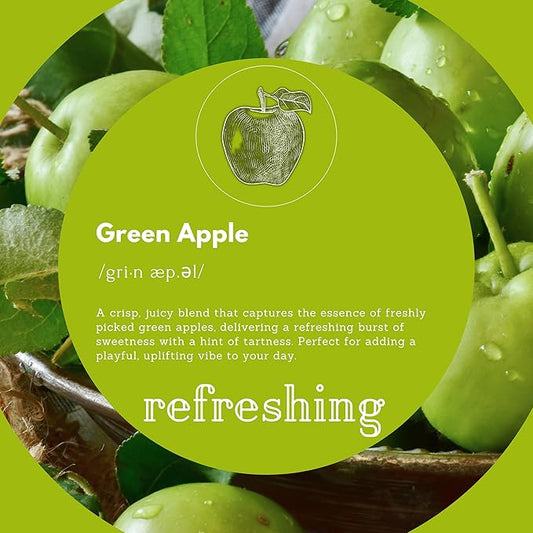 Foaming Hand Soap Refill with Essential Oils | Green Apple | Moisturizing | All-Natural | Made in USA | 128 Fl Oz (1 Gallon) |