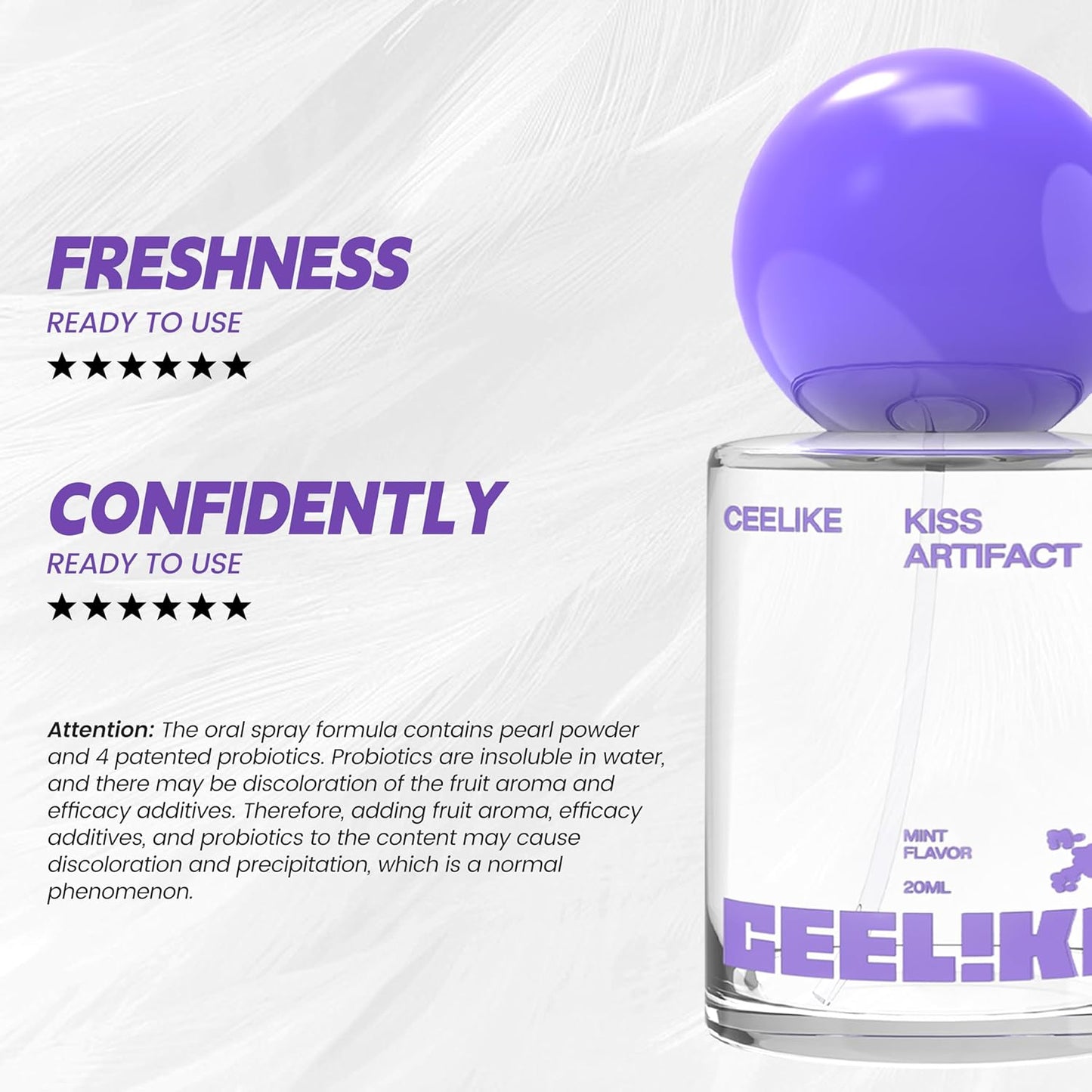 Oral Spray – Fresh Breath, Dual Cooling Experience & Convenient On-the-Go Design – Perfect for Freshening Breath Anywhere, Anytime (2 count)