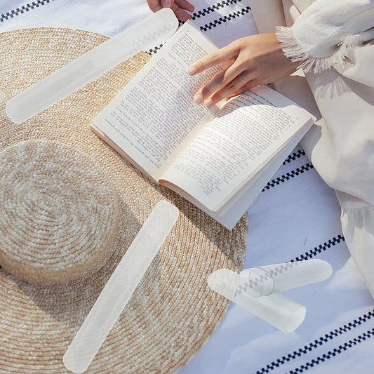 6 Pack Travel Toothbrush Containers Case Portable Plastic Breathable Toothbrush Holder Storage Dust-Proof and Sanitary for Travel Camping School Business (Clear A)