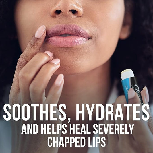 ChapStick Bulk Medicated Lip Balm 12-Pack – External Analgesic, Skin Protectant for Dry Lips & Cold Sore Pain Relief, 0.15 Oz Ea