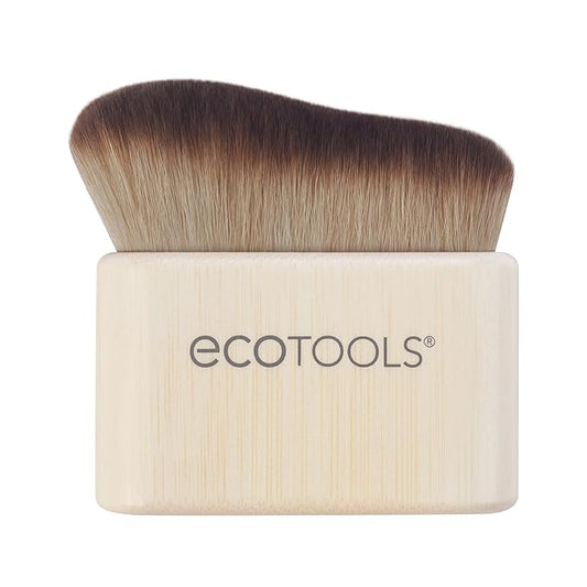 EcoTools Good Tan Body + Face Self-Tan Blending Brush, Kabuki Brush For Applying Self Tanner, Sunless Tanner Blending Brush, Eco Friendly Self Tanning Brush, Vegan, & Cruelty Free, 1 Count