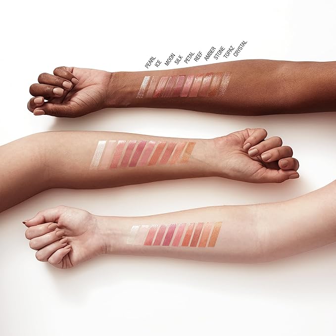 Maybelline Lifter Gloss with Hyaluronic Acid Makeup Bundle, Lip Gloss Set Includes 1 Nude Lip Gloss in Petal and 1 Pink Lip Gloss in Stone