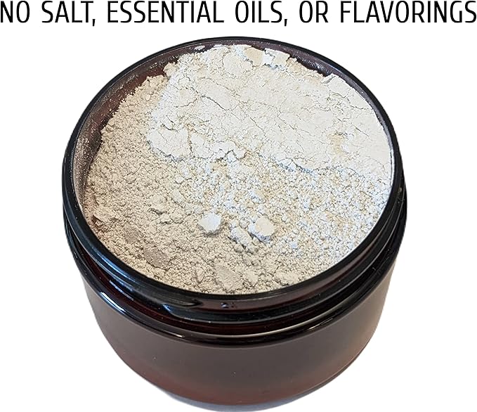 Unflavored Simply Sooney Fluoride Free Vegan Remineralizing Tooth Powder I for Naturally Stronger Teeth (1.5 oz BPA Free Jar)