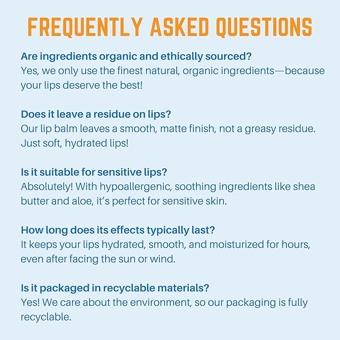 Waxhead Organic Lip Balm – Fast-Acting Relief Lip Repair for Dry, Cracked, Chapped Lips – Natural Beeswax, Shea Butter, Aloe & Vitamin E – Hydrating Lip Moisturizer for Sensitive Skin (Vanilla 4 Pack)