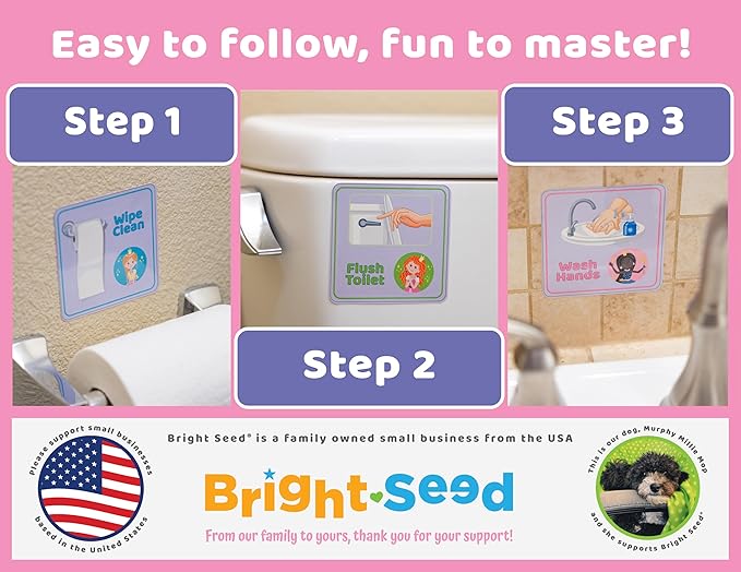 Magnetic Princess & Unicorn Potty Chart, Potty Training Chart for Toddler Girls, Sticker Chart for Kids, Potty Training Sticker Chart for Toddlers, Potty Sticker Chart, Potty Training Chart Girls