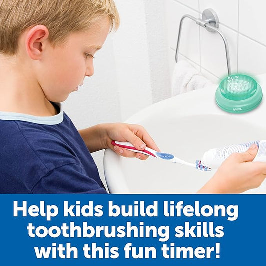 Learning Resources 2-Minute Toothbrushing Timer - 1 Piece, Age 3+, Kids Dental Health, Toddler Toothbrush for Boys and Girls