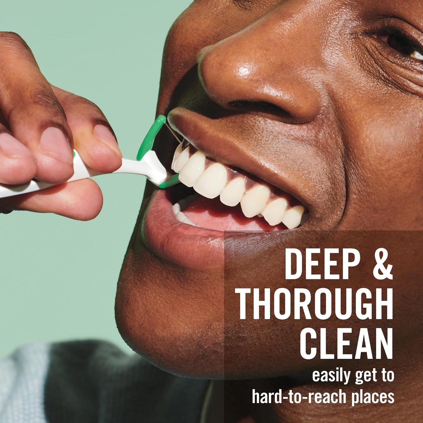 REACH® Listerine Ultraclean Access Flosser Refill Heads | Dental Flossers | Refillable Flosser | Effective Plaque Removal | Mint Flavored | 28 ct, 3 Pack, Package May Vary