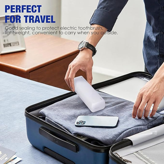 Type-C Rechargeable Toothbrush Travel Case Compatible with Laifen Wave Electric Toothbrush, Waterproof Magnetic Rechargeable Travel Powered Toothbrush Case Lightweight and Portable