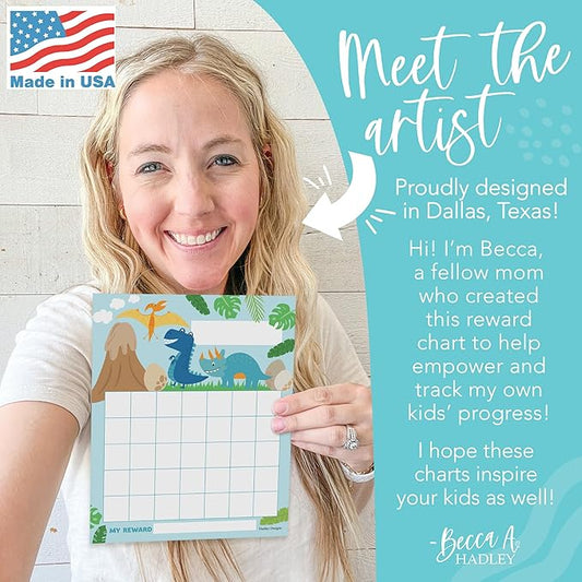 Sticker Chart for Kids Behavior at Home & Classroom - 25 Reward Chart for Kids Incentives, Gold Star Sticker Sheets, Dinosaur Incentive Charts for Classroom Must Haves