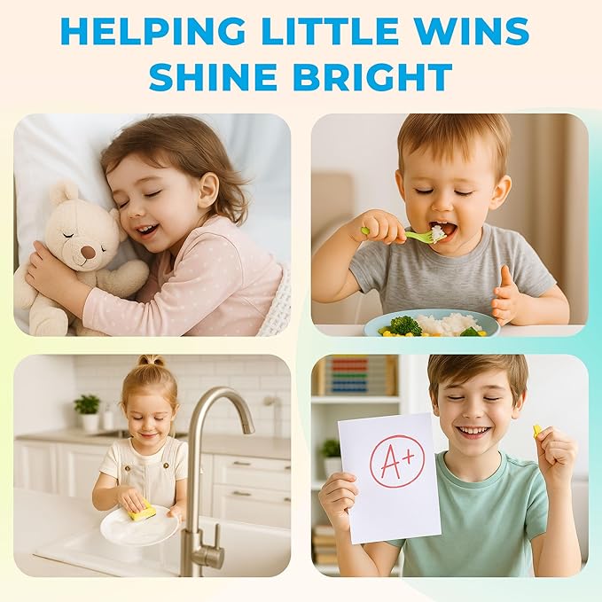 Magnetic Reward Jar, 9" DIY Name 40+ Tokens Heart Face Magnetic Reward Jar Gifts for Classroom, Classroom Reward Jar, Classroom Management Tool, Back to School Gift for Kids