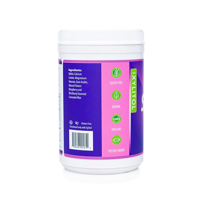 Spry Xylitol Berry Blast Mints Sugar Free Candy - Promote Oral Health, Increase Saliva Production, Stop Bad Breath, Non-GMO, Gluten-Free, 1200 Count (Pack of 1)