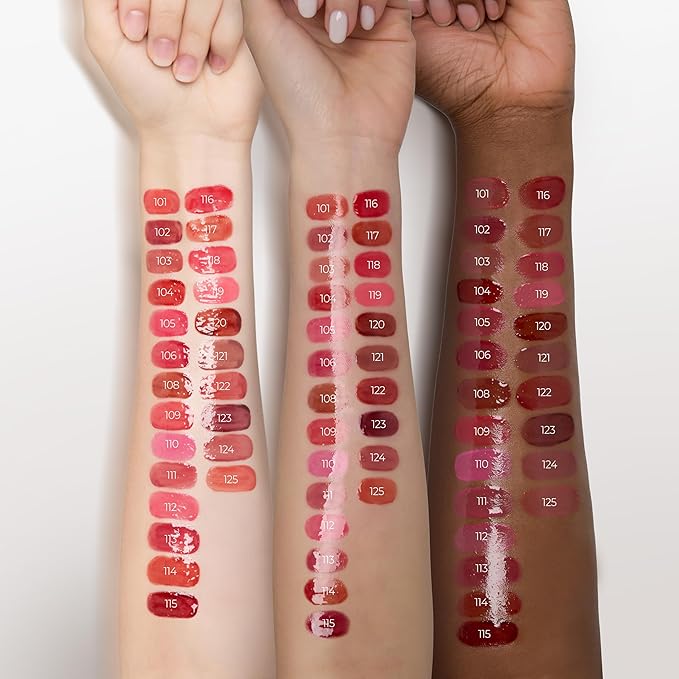 Laka Fruity Glam Tint, Glowing Lip Stain with Wide Color Spectrum, Hydrating & Lightweight Texture, Long-Lasting Bold Stain, Non-Sticky, Vegan, K-Beauty (#101 Joyful, 4.5g/0.15oz)