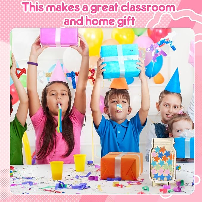 2 Pack Reward Jar for Kids Star and Heart Reward Jar Magnetic Reward Jar for Classroom Toddlers Potty Training Reward Home Kids Incentive Good Home Training for Boys Girls,Star+Heart