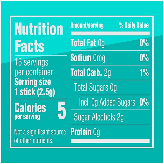 Extra Gum Smooth Mint Sugarfree Gum Bulk, Individually Wrapped, Perfect for Fresh Breath at School, Work, and Travel, 15 Count, Pack of 10