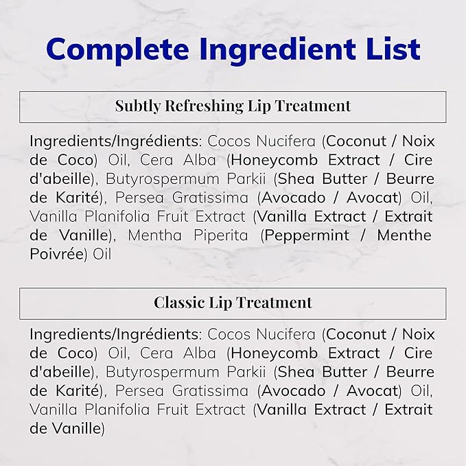 Ktchn Apothecary 100% Natural Ultra-Hydrating Lip Balm & Conditioner-in-1 | Hydrate & Soften Dry/Chapped Lips | Silky Smooth, Never Waxy | Men & Women | Pack of 2