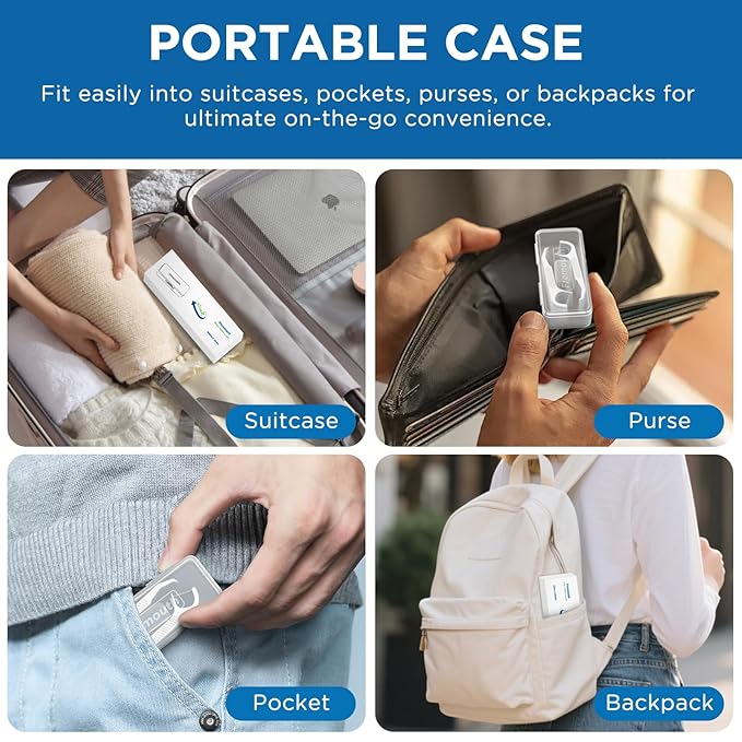 140 Count Braces Flossers with 10 Travel Cases, Orthodontic Flossers for Braces - Ortho Dental Floss Picks, 14 Count (Pack of 10)