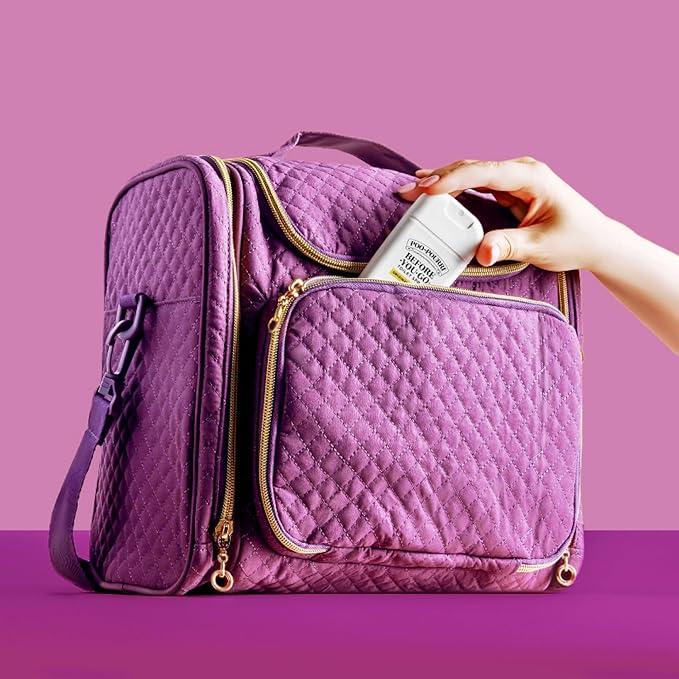 Poo-Pourri Before-you-Go Toilet Spray Bundle, Original Citrus 2 Fl Oz and Original Citrus 1 Fl Oz Pocket Travel Size - Lemon, Bergamot and Lemongrass