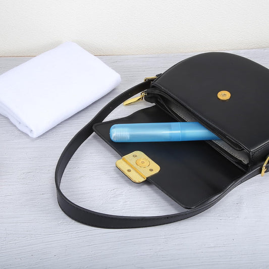 VOCOSTE 2 Pcs Toothbrush Travel Case, Plastic, Lightweight, Blue, 7.48"x1.06"