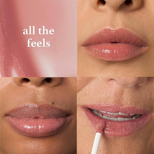 Julep So Plush Hydrating Lip Gloss – High-Shine, Non-Sticky Lip Color - Vitamin E for Soothing & Repair – Cruelty-Free, Moisturizing Gloss – All The Feels