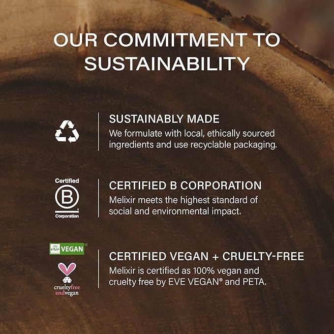 Melixir Vegan Lip Butter (12 Colors), Hydrating Tinted Lip Balm Stick, Bee-Free, Petrolatum-Free, Plant-Based, Moisturizes Dry & Chapped Lips With Shea Butter, Sheer, Natural Finish - #18 Vintage Red