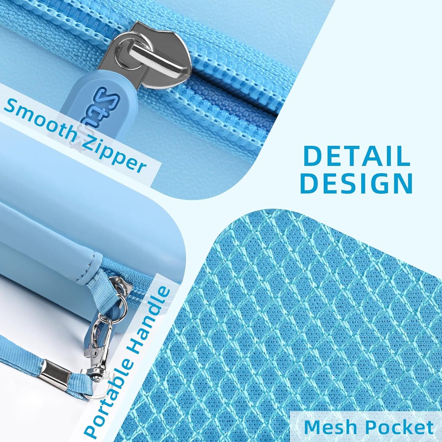 Stukcae Toothbrush Travel Case for Oral-B Pro 1000, 2000, 3000, 3500 Sonicare 4100, Hard Shell Portable Carrying Electric Toothbrush Protection Case