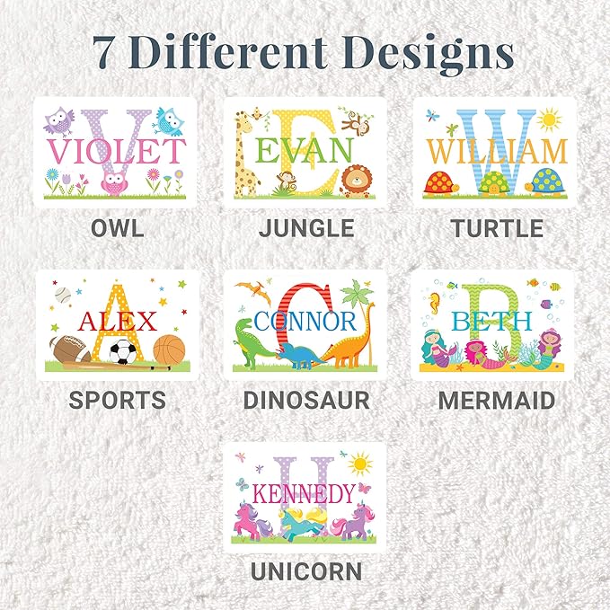 Let’s Make Memories Personalized My Own Name Step Stool - Children’s Step Stool - Sturdy Wood – Non-Toxic Paint, Sealer - Turtle Design - Gray - 14’Wx9.25”Lx8.75”H - Ages 3+