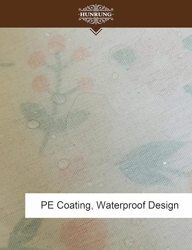 HUNRUNG Rectangle Storage Basket Cute Canvas Organizer Bin for Pet/Children Toys, Books, Clothes Perfect for Rooms/Playroom(Rec-Orange Flower)