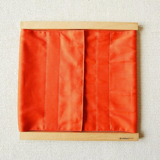 MONTESSORI OUTLET Snapping Frame | Practical Life Skill Tool for Toddlers & Preschoolers | Learn to Snap Clothes, Develop Fine Motor Skills & Independence (Ages 3-6)