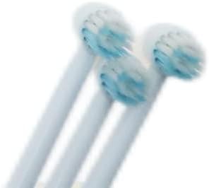 Replacement Dental Water Brush Heads Compatible with Waterpik Water Flossers Toothbrush and Oral Irrigators, 4-Pack