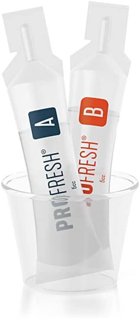 ProFresh Oral Rinse, 16.9 Ounce Bottle (Pack of 6), 3 Month Supply, Includes Prep Packs, Alcohol Free, Flavor Free, Bad Breath Mouthwash