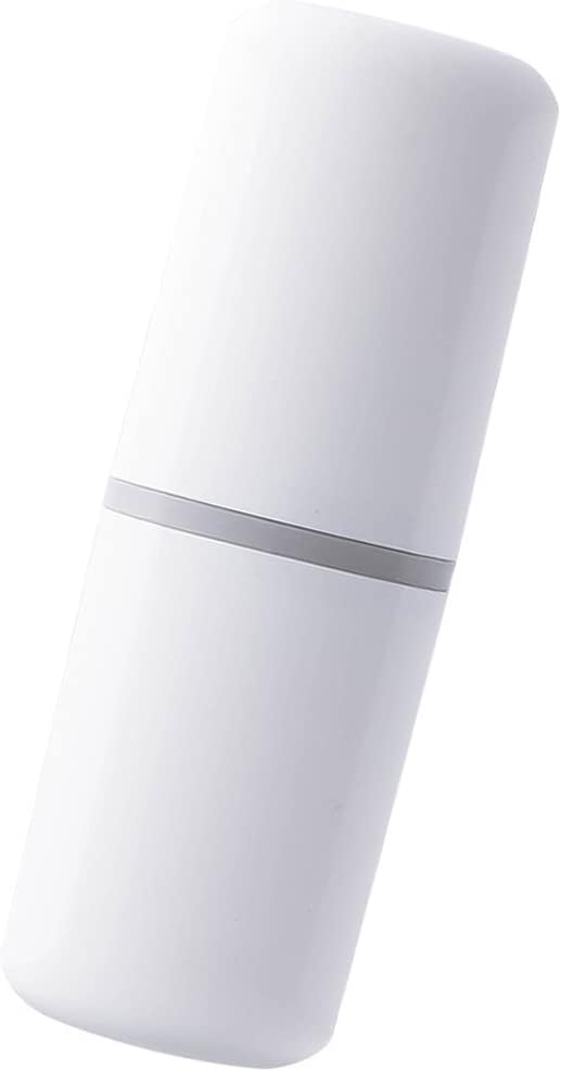 1 Pcs Travel Toothbrush Holder Plastic Toothbrush Travel Case Portable Toothbrush Holder for Travel Normal Toothbrush Electric Toothbrush Container for Traveling Business Camping Daily Uses