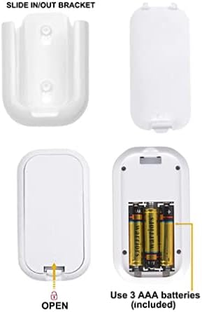 SOARING Wireless Battery Powered Timer for Kids - 2 Minutes Teeth Brush, 20 Seconds Hand Washing, Color Indicator Light Stick on Bathroom for Children Training Coach