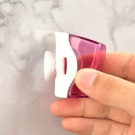 3Pcs Multicolor Toothbrush Holder Travel Toothbrush Head Covers with Suction CupBathroom Wall Mount Suction Cup Rack Dustproof Cap Cover for Bathroom Portable Wall Mount Toothbrush Holder Accessories