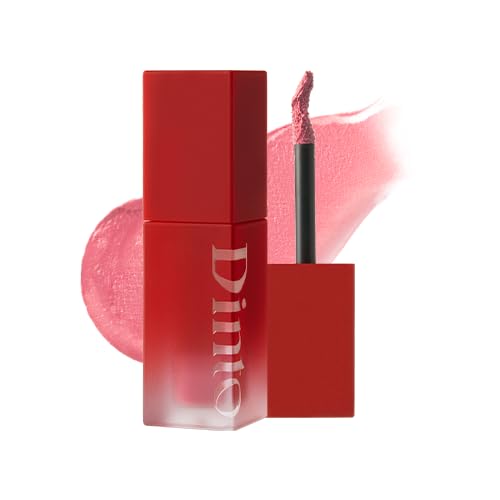 DINTO Blurring Lip Veil - Soft Velvet Blurry Matte Finish Lip Tint, Sheer Natural Coverage, Moisturizing Formula, Long Lasting, Vegan & Cruelty-Free (10 colors) (105 Piano, 0.11 fl.oz.)