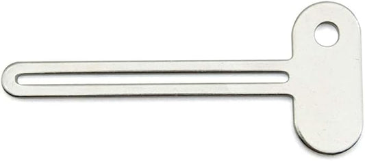 Silver Semicircular Metal Manual Toothpaste Squeezer Stainless Steel Dispenser Tube Squeezer Hand Cream Tube for Key Set Practi Toothpaste Squeezer Dispenser Reduce Toothpaste Waste