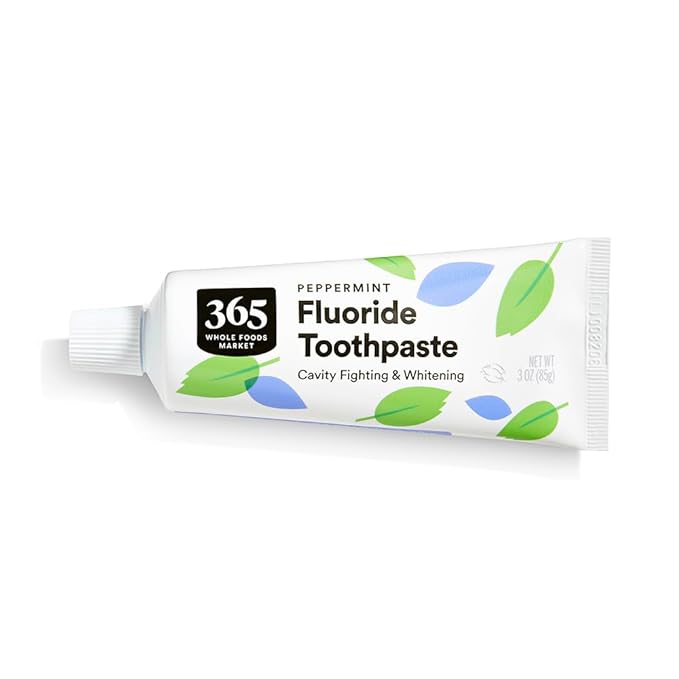 365 by Whole Foods Market, Travel Size Toothpaste Fluoride, 3 Ounce