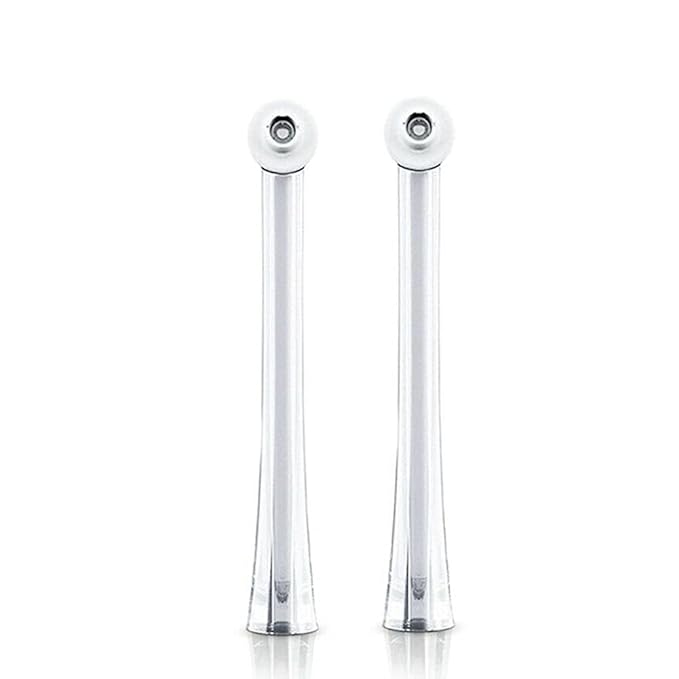 2PCS Oral Irrigator Nozzle Fit for Philips Soni care AirFloss Ultra HX8032/HX8331/HX8332/HX8340/HX8341/HX8381, Generic Soni care Flosser Replacement Heads