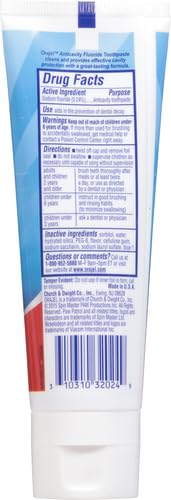 Orajel Kids Paw Patrol Anti-Cavity Fluoride Toothpaste, Natural Fruity Bubble Flavor, 4.2oz Tube (Pack of 2)