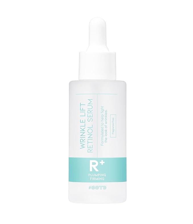 Retinol Serum Cream for Face Anti Aging, Wrinkle Serum Korean, Vitamin A for Skin Night Care 1.69 Fl Oz