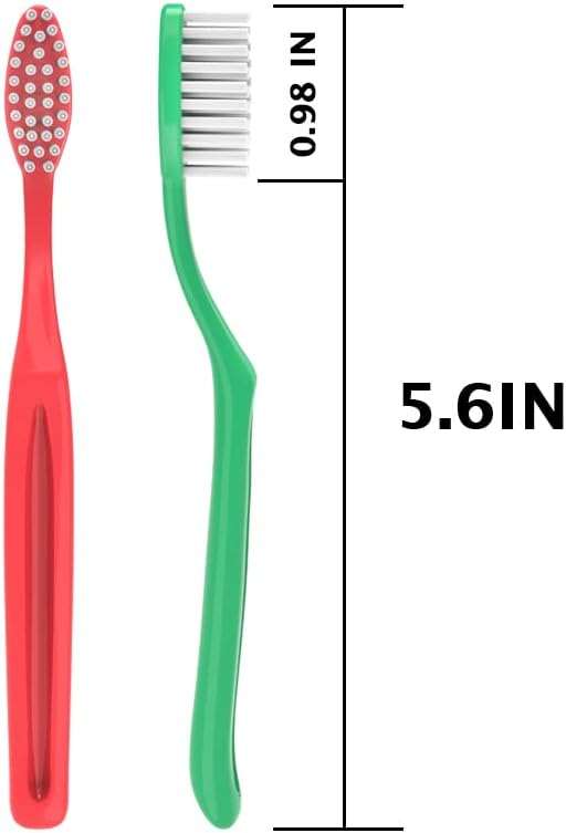 Pack of 72 Kids Disposable Prepasted Toothbrush Soft Bristle and Individually Wrap for Toddlers Girls and Boys