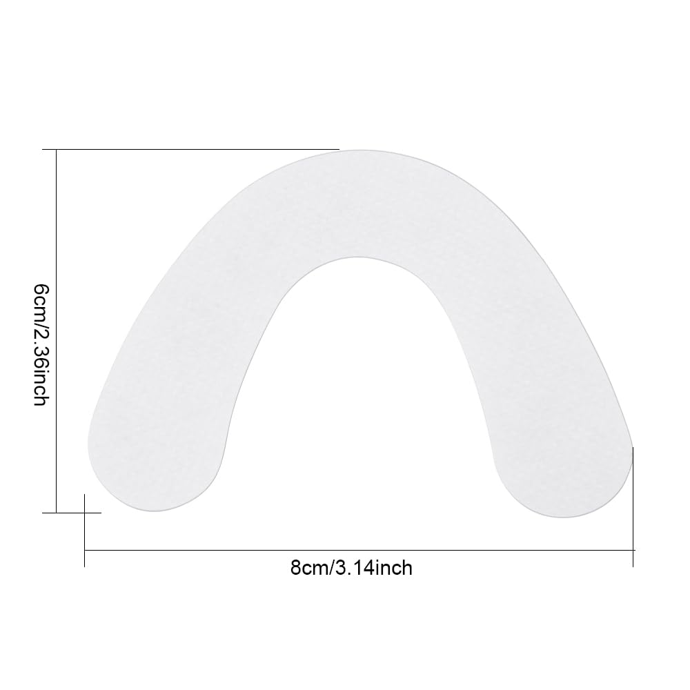 Generic Zinc Free Long-Lasting Denture Adhesive Cushion, 120 Pads (4 Pack) - Silicone Pads for Secure Hold and Food Seal - Lower