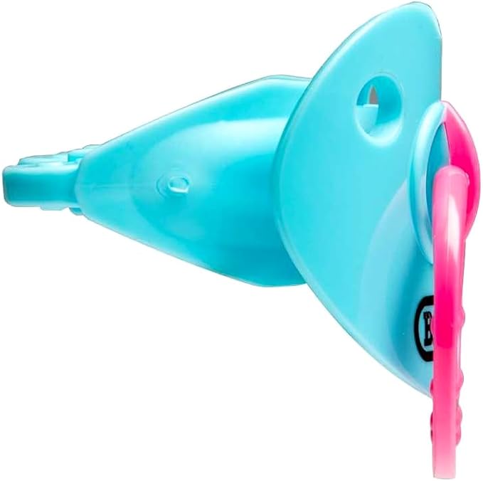 Battle Sports Binky Oxygen Football Mouthguard - Detachable Strap, Maximum Breathability, Works with Braces & No Boiling Required