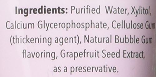Spry Natural Xylitol Toothpaste for Baby, Toddler and Kids Age 3 Months and Up - Fluoride Free Tooth Gel, Tasty, Support Development of Emerging Teeth, Bubble Gum 2 Fl Oz (Pack of 3)