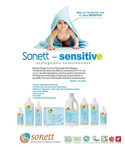 Sonett Organic Foam Soap Calendula for children liquid body care suitable for hands, face and body (1 Count) Certified Organically Grown