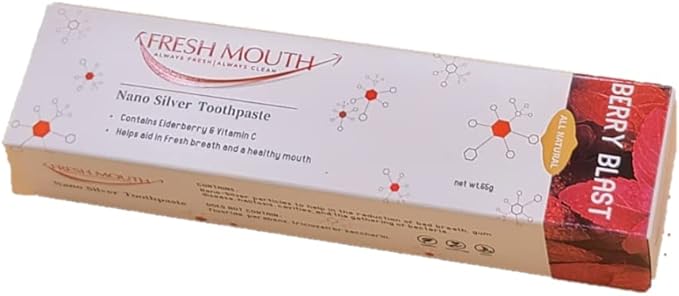 Fresh Mouth Nano Silver Toothpaste Berry Blast